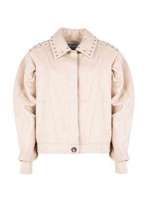 Silvian Heach Jacka Oversize Dam Beige
