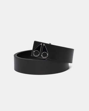 Moose Knuckles Mens Logo Icon Belt