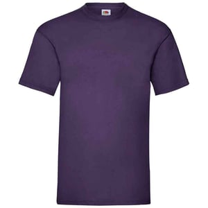 Fruit of the Loom Heren Valueweight T-Shirt (Paars)