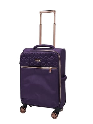 Cabin 4 Wheel Luggage Travel Soft Lightweight Bag