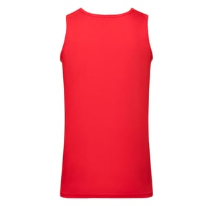 Fruit of the Loom Unisex Adult Valueweight Athletic Tank Top (Rood)
