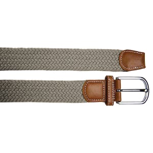 Asquith & Fox Mens Woven Braid Stretch Belt (Slate)