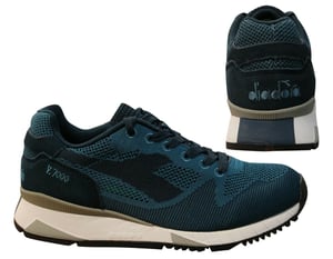 Diadora V7000 Weave Heren Blauw Sportschoenen