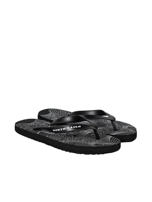 North Sails Flip flop Sandy Svart för herrar