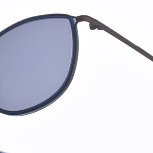 Acetaat en metalen zonnebril met cat-eye vorm Z485 dames