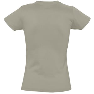 SOLS Dames/dames Imperial Heavy Short Sleeve T-Shirt (Khaki)