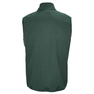 SOLS Heren Falcon Softshell Bodywarmer met rits (Bosgroen)