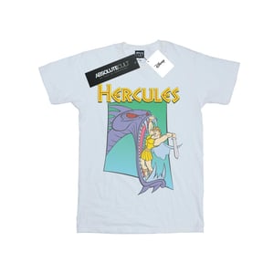 Disney Mens Hercules Hydra Fight T-Shirt (White)