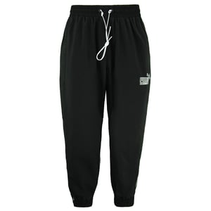 Puma King Logo Vävda Träningsbyxor Svart Herr Joggers 598418 01