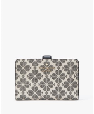 Spade Flower Spade Flower Pvc Medium Compact Bifold Wallet