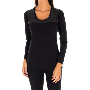 DB750 dames t-shirt met ronde hals en lange mouwen outdoor