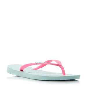 Havaianas Ladies - Colour Pop Slim Logo Detail Flip Flop Sandals