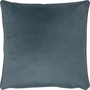 Evans Lichfield Opulence Soft Velvet Piped Feather Filled Cushion