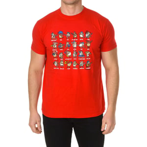 MUSIC men's short sleeve round neck t-shirt