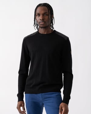 Belstaff Kerrigan Mens Merino Wool Crew Neck Jumper