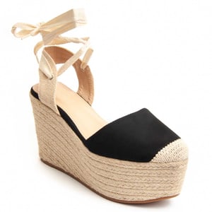 Montevita Espadrille Spartsum20 I Svart