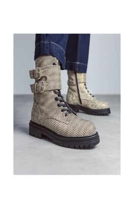 Zori Gold Boots