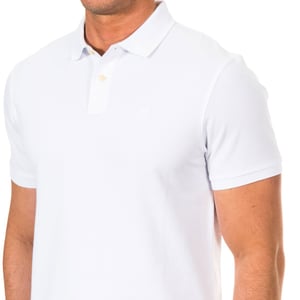 Men's short-sleeved polo shirt with lapel collar HM561503