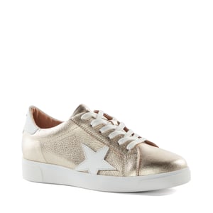Dune Ladies Edriss - Star Motif Lace Up Trainers