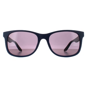 Dragon Rectangle Mens Matte Navy Lumalens Smoke Eden