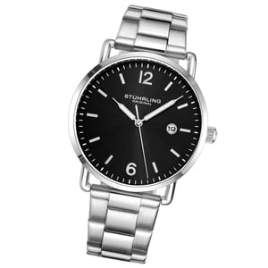 Silver Oslo Quartz 38 mm