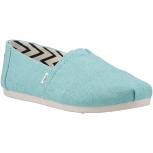 TOMS Alpargata Classic Jute Aqua Espadrilles för damer