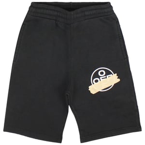 Off-White Tape Arrow Logo Black Sweat Shorts