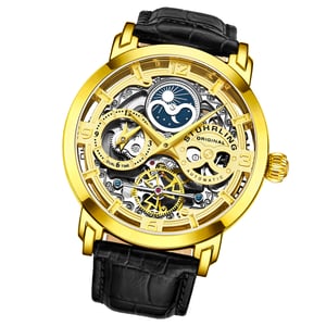 Black and Gold Anatol Automatic 46mm