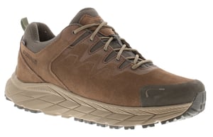 Karrimor Mens Walking Trainers Boots Goshawk Low WT Leather Lace Up gunsmoke