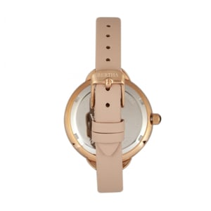 Bertha Madison Sunray wijzerplaat lederen band horloge
