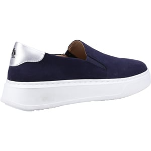 Hush Puppies Corinne Leather Women's Navy Trainers