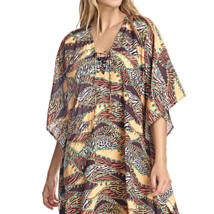 V-neck caftan W230595 woman