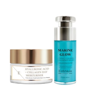 Marine Glow Vitamin C + Collagen Concentrate Serum 30ml + Hyaluronsyra & Collagen Day Cream 50ml