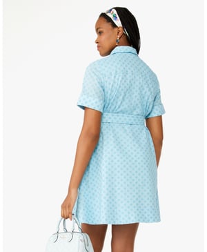 Embroidered Shirtdress