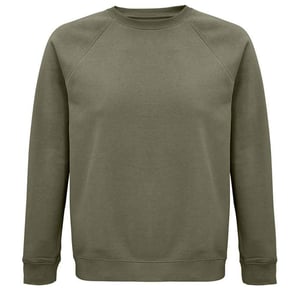 SOLS Uniseks Ruimte Sweatshirt voor volwassenen (Kaki Groen)