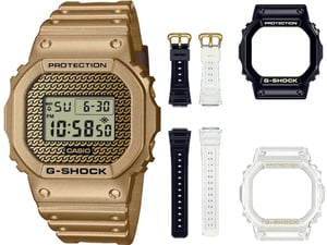 Casio G-shock Men's Gold Watch DWE-5600HG-1ER
