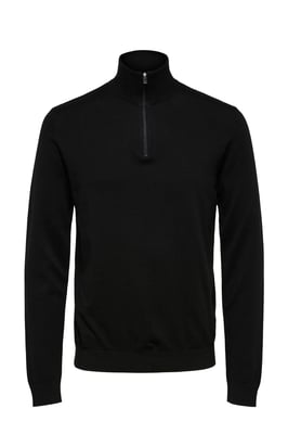 Selected Berg half zip cardigan