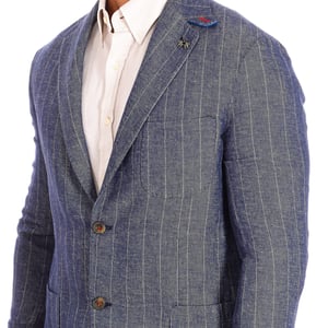 Långärmad blazer med normal passform TMJ003-TL124 man