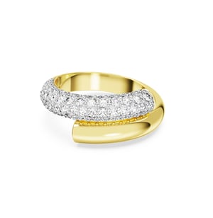 Swarovski 'Dextera' Dames Gouden Geplateerde Metaalring - Goud 5668813