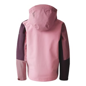 Regatta Explore II vattentät jacka för barn/ungdomar (Deep Plum/Mauve)
