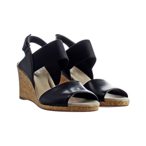 Clarks Lafley Lily Dames Zwarte Wedges