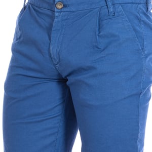 Bermudashorts med rakt skuren fåll RMB008-TL257 herr