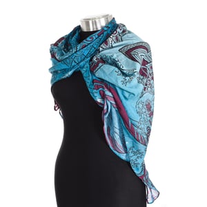 Bandana with printed design made of light and soft fabric 111000 unisex