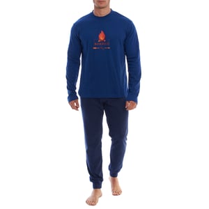 KLP4 Heren Lange Mouw Winterpyjama