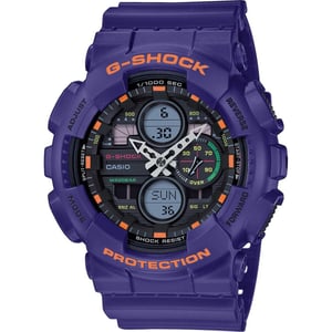Casio G-shock Men's Purple Watch GA-140-6AER