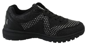 Plein Sport Women's Black Polyester Runner Jasmines Sneakers Shoes