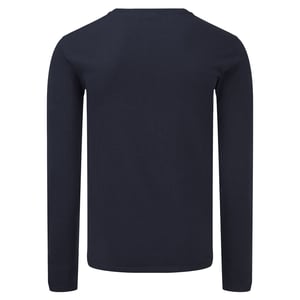Fruit of the Loom Heren Iconische 150 T-Shirt met lange mouwen (Deep Navy)