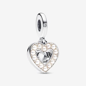 Pandora 'Familj & Vänner' Kvinnors 925 Sterling Silver Berlock - Silver 792649C01