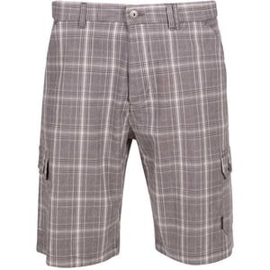 Trespass - Heren Earwig Cargo Korte Broek (Stormgrijs geruit)