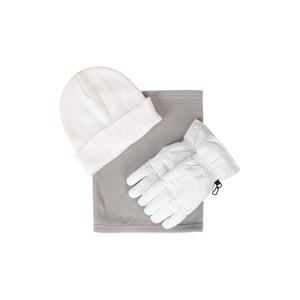 Mountain Warehouse Dames/Dames sneeuwaccessoireset (Gebroken wit)
